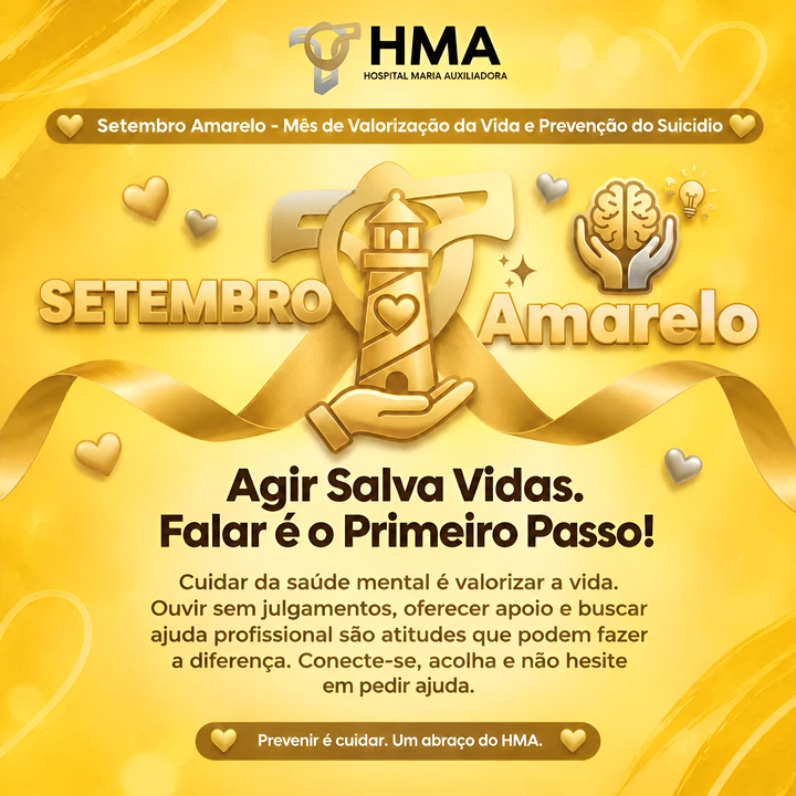 Foto da notícia: Setembro Amarelo 💛 | A importância de falar sobre saúde mental
