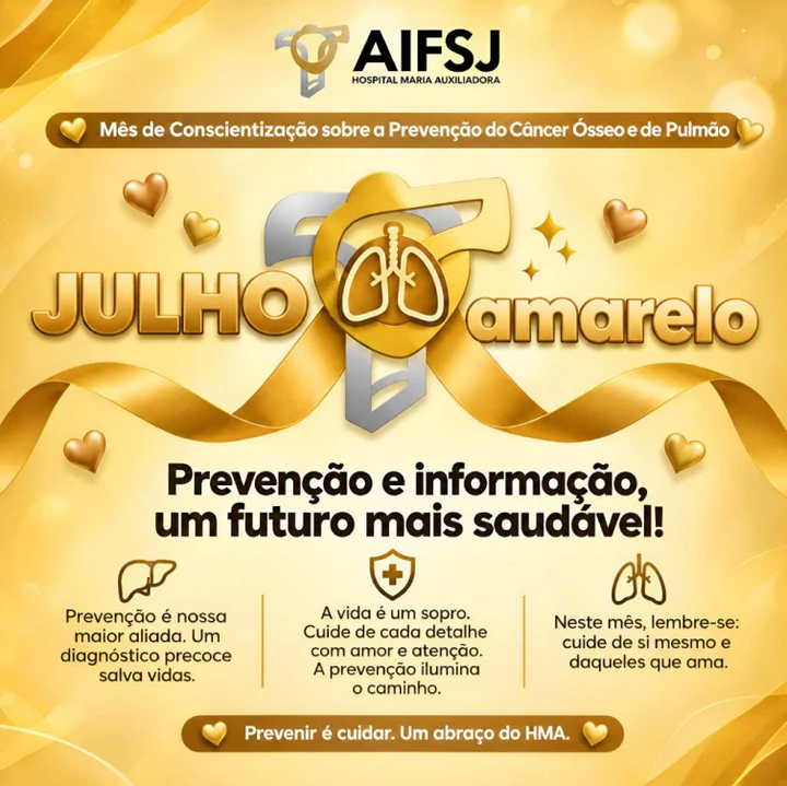 Foto da notícia: Julho Amarelo 💛 | Prevenção e conscientização